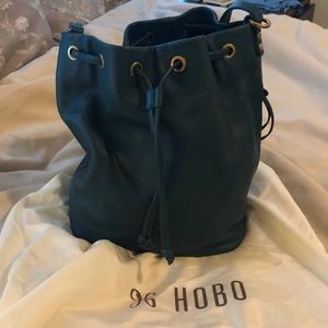HOBO Brand Leather Convertible Bucket Backpack
